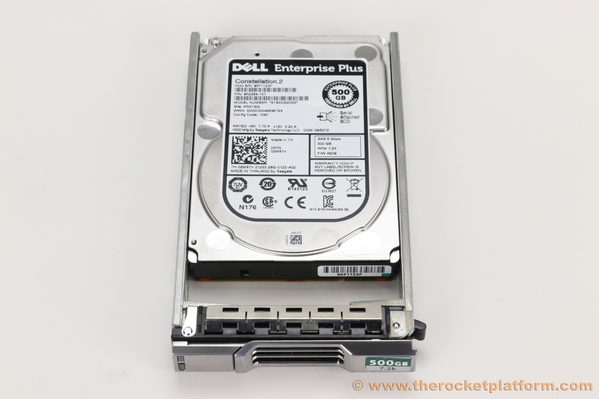 02M81V - Dell EqualLogic PS4100 - PS6210 500GB SAS HDD