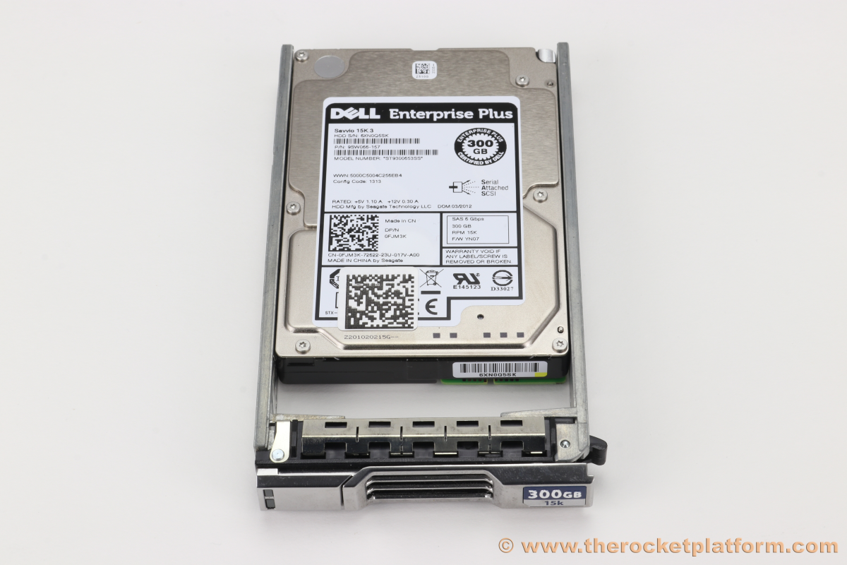 08WR71 - Dell EqualLogic PS4100 - PS6210 300GB 15K SAS HDD