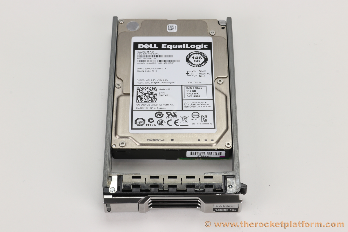 VJRG8 - Dell EqualLogic PS4100 - PS6210 146GB 15K SAS HDD