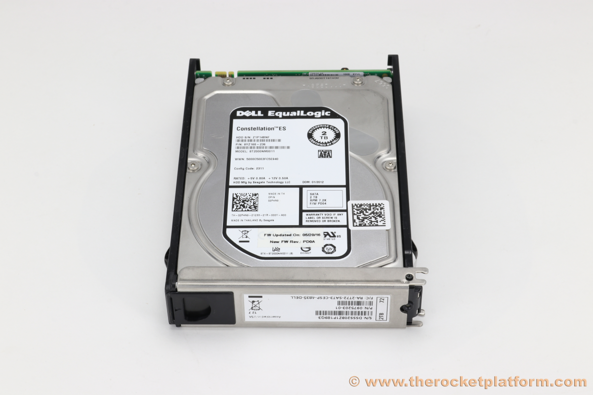 0983963-01 - Dell EqualLogic PS5500 PS6500 2TB SATA HDD