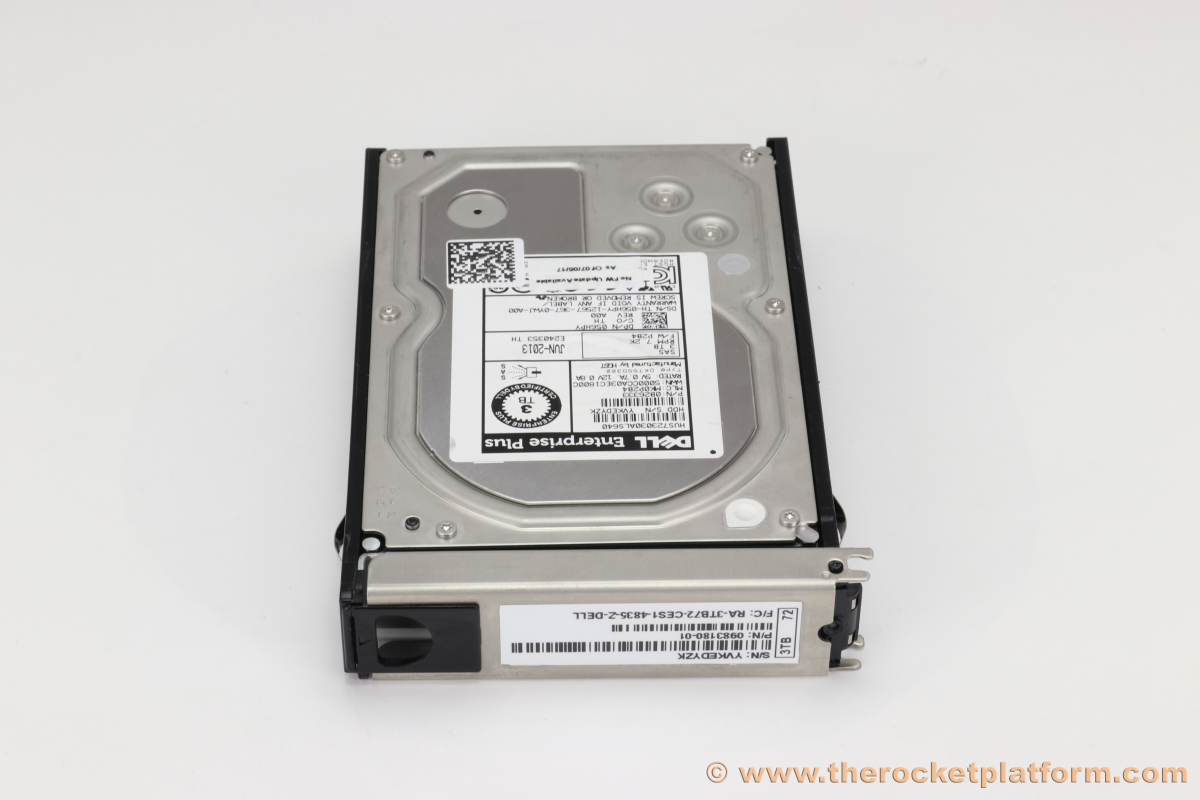 WMG79 - Dell EqualLogic PS5500 PS6500 3TB NL SAS HDD