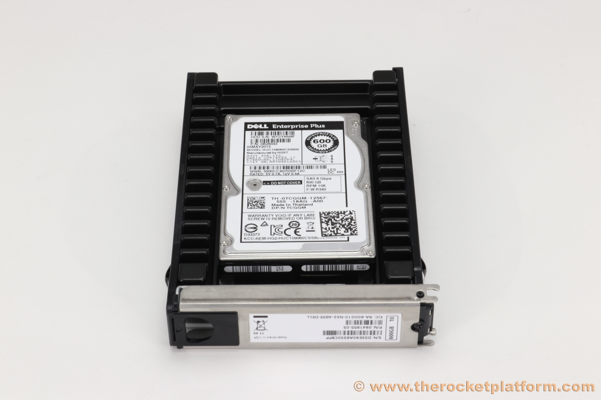 HUC106060CSS600 - Dell EqualLogic PS5500 PS6500 600GB 10K SAS HDD