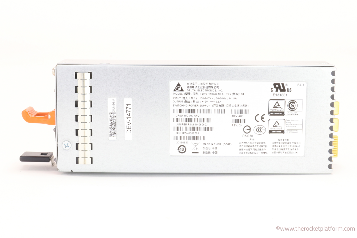 JPSU-150-AC-AFO - Juniper EX3400 150 Watt AC Power Supply Assembly AFO