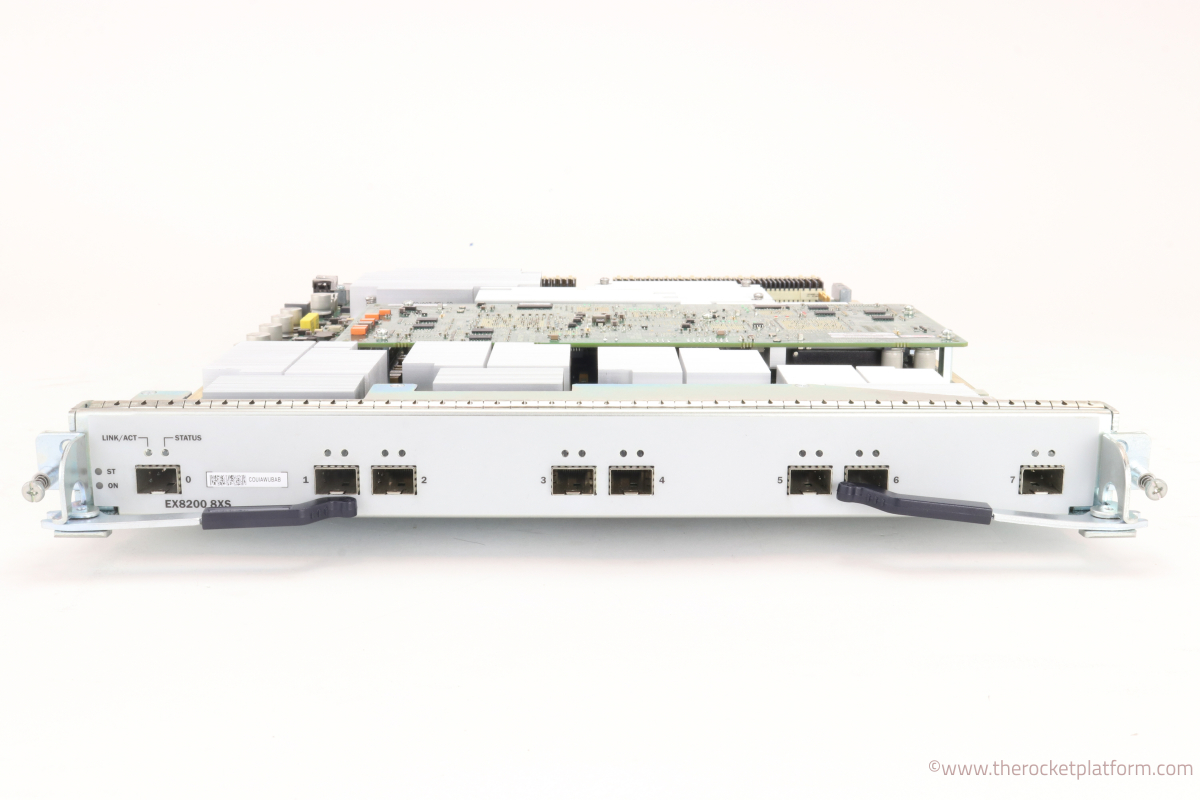 EX8200-8XS - Juniper EX8200 8-port 10GBASE-X SFP+ Fiber Line Card