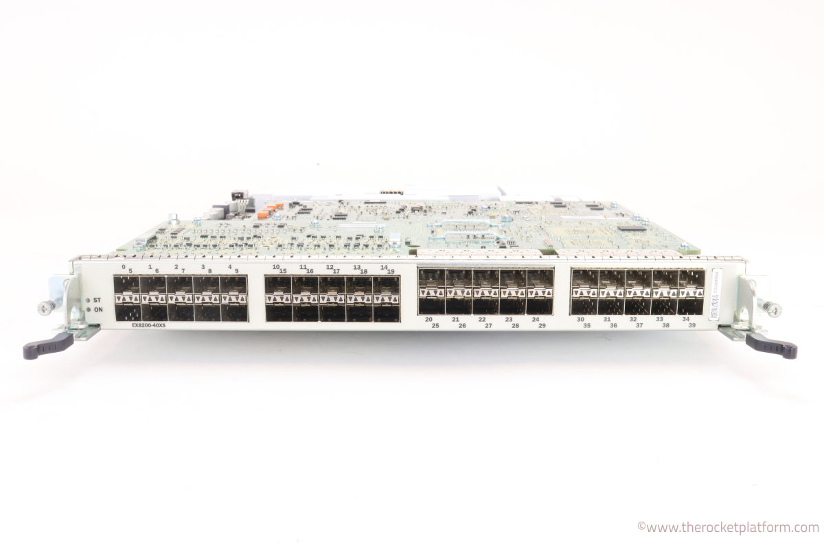 EX8200-40XS - Juniper EX8200 40-port 10GBASE-X SFP+ / 1000BASE-X SFP Line Card