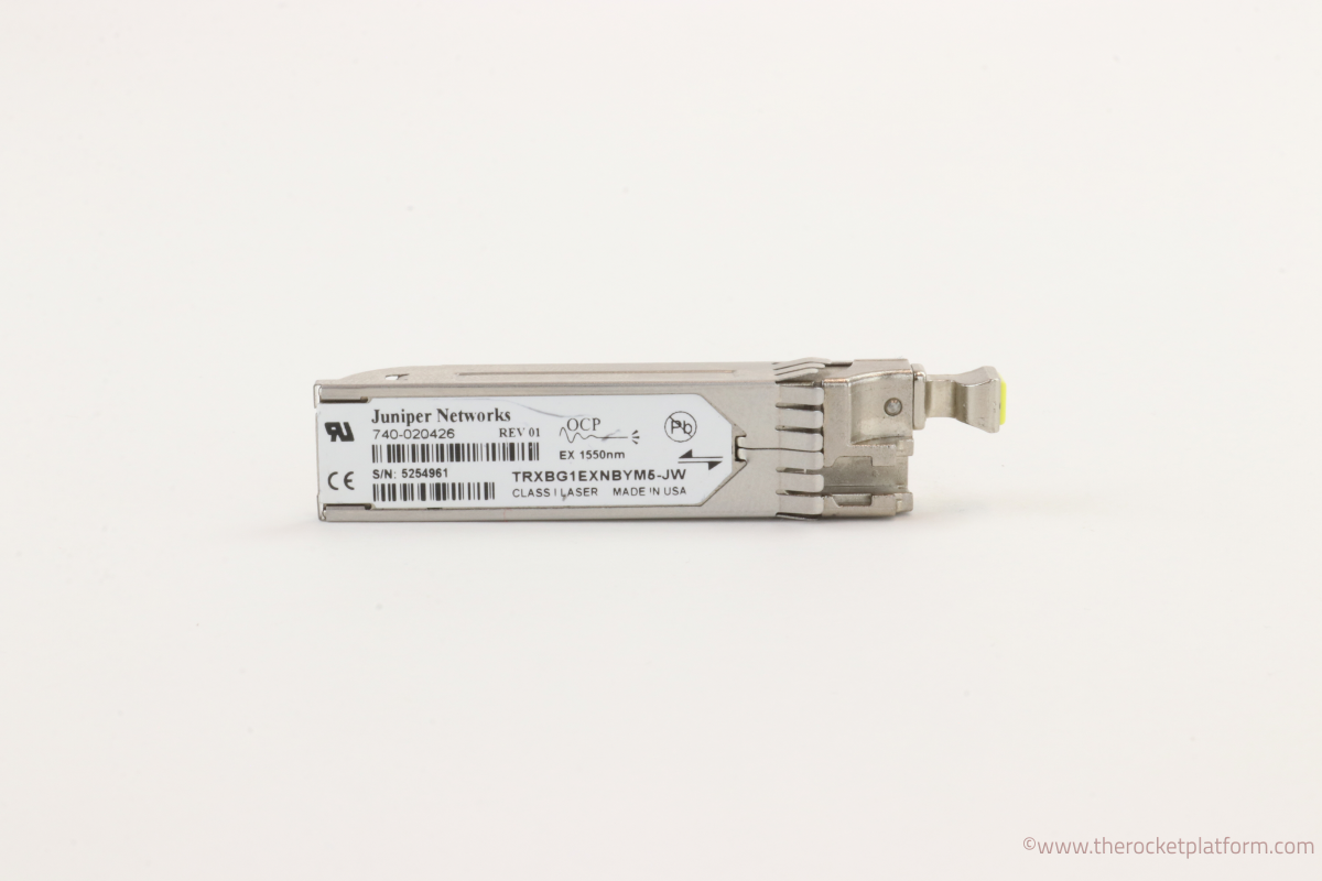 SFP-GE40KT15R13 - Juniper SFP 1000Base-BX Gigabit Ethernet Optics 1550/1310nm for 40km