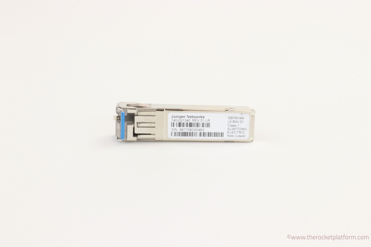 SFP-GE10KT13R14 - Juniper SFP 1000Base-BX Gigabit Ethernet Optics 1310/1490nm for 10km