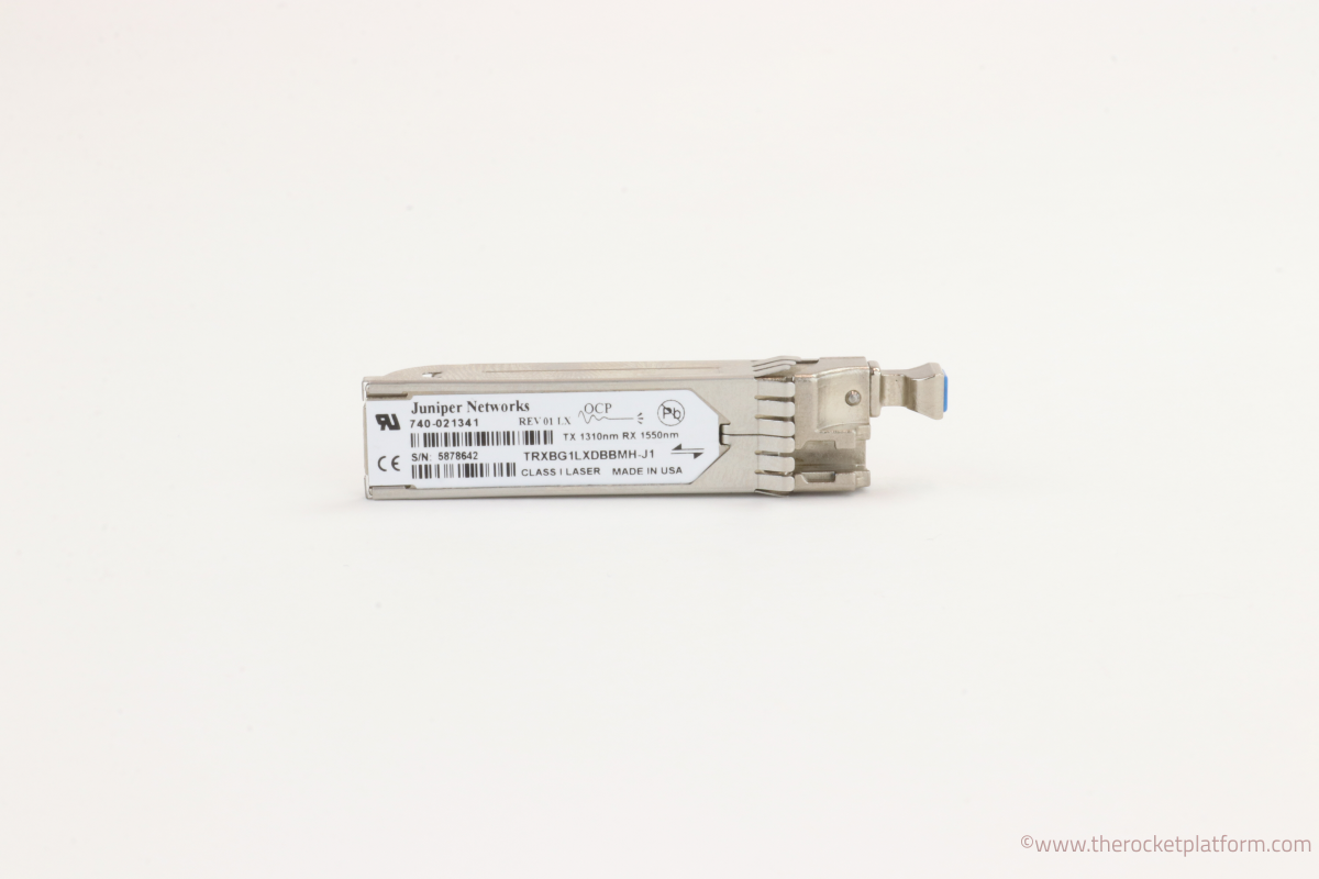 EX-SFP-GE10KT13R15 - Juniper SFP 1000Base-BX Gigabit Ethernet Optics 1310/1550nm for 10km