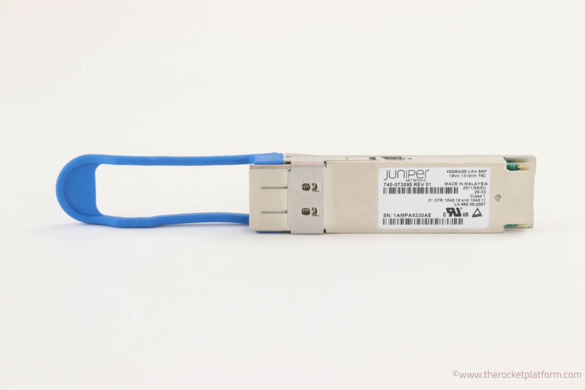 740-073095 - Juniper QSFP+ 40GBase-LR4 40 Gigabit Optics for 10km SMF