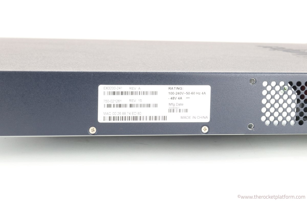 EX3200-24T - Juniper EX3200-24T Network Switch Barebones Chassis Assembly