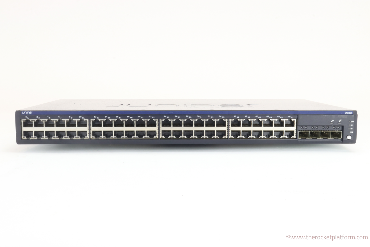 EX2200-48T-4G - Juniper EX2200-48T-4G Network Switch Assembly