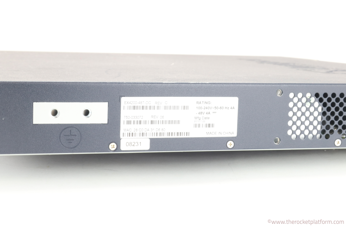 750-033072 - Juniper EX4200-48T-DC Network Switch Full Unit Assembly