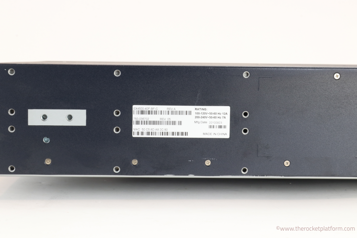 EX4500-40F-BF-C - Juniper EX4500-40F-BF-C Network Switch Full Unit Assembly