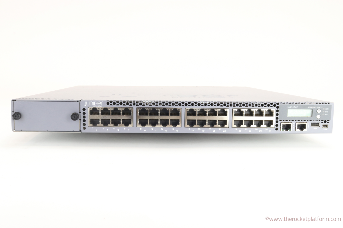 EX4550-32T-AFO - Juniper EX4550-32T-AFO Network Switch Full Unit Assembly