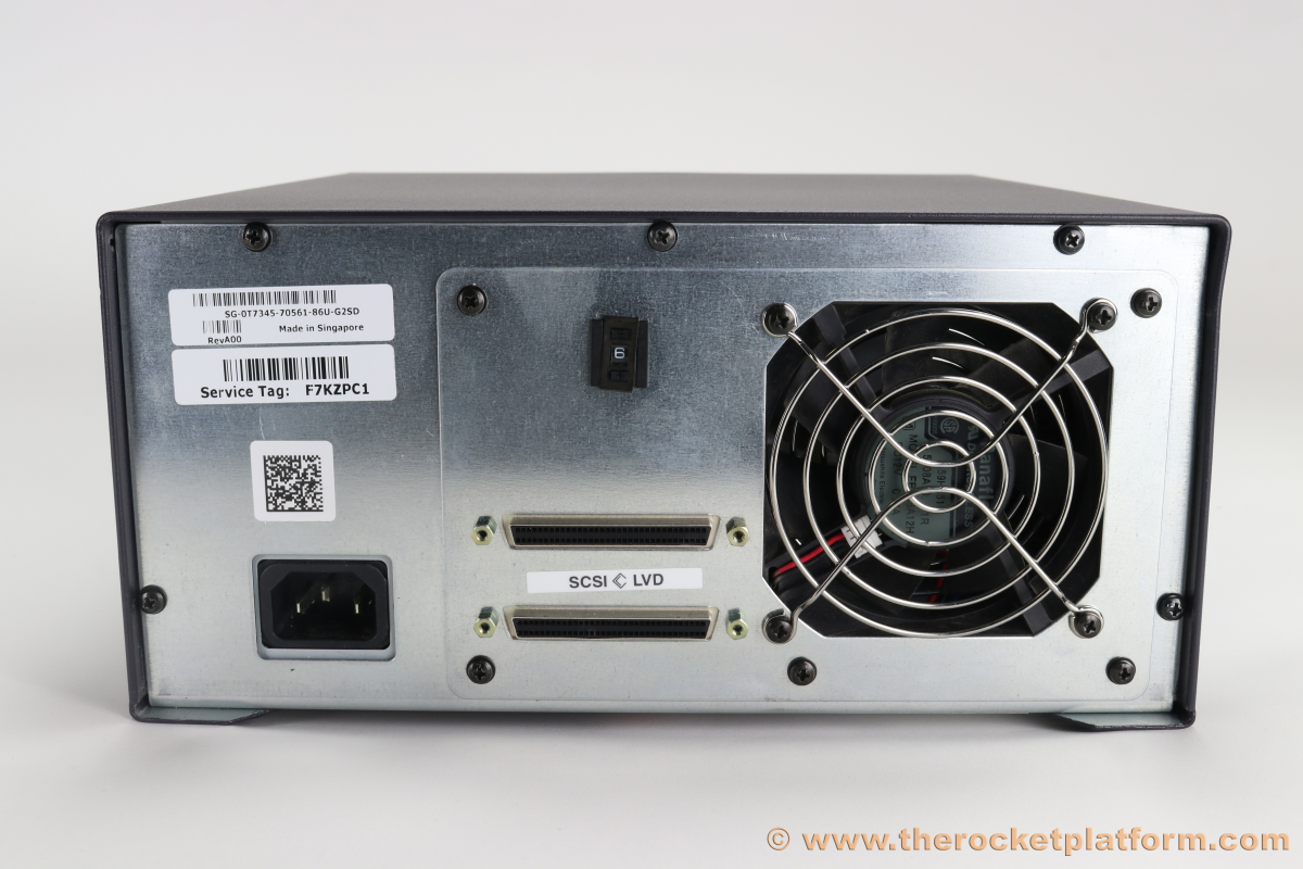 T7345 - Dell LTO-2 External Tabletop SCSI Tape Drive
