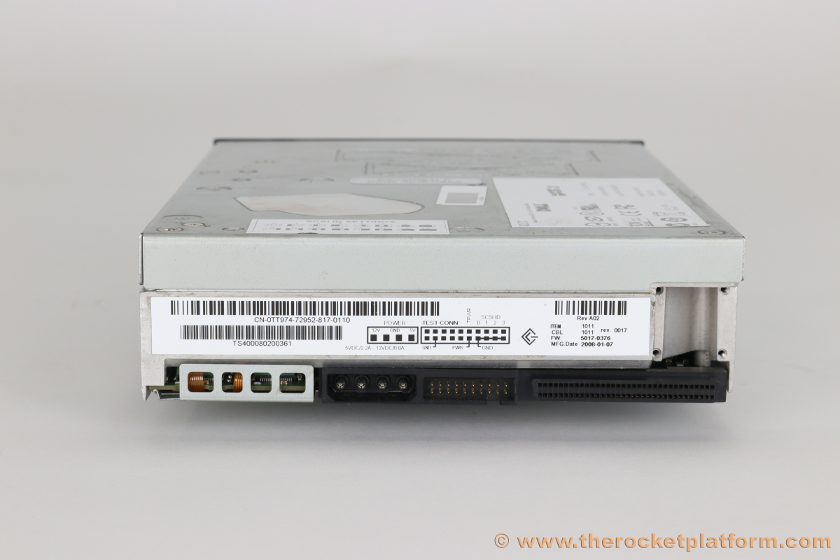TT974 - Dell LTO-2 Internal Mount SCSI Tape Drive