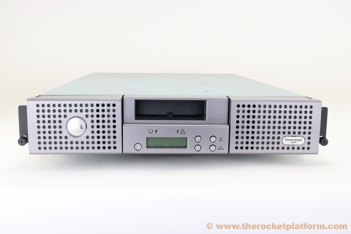 3W60C - Dell PowerVault 124T Tape Library with LTO-5 SAS
