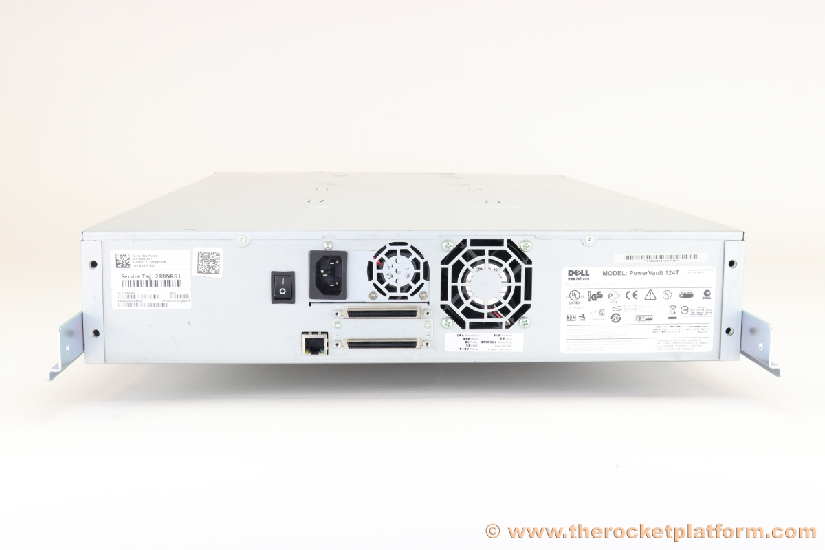 0FX413 - Dell PowerVault 124T Tape Library with LTO-3 SCSI