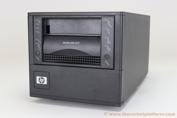 TH8BL-HL - HP DLT8000 External Tabletop SCSI Tape Drive