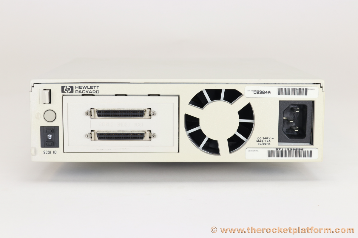 C6364-63001 - HP DDS-3 External Tabletop SCSI Tape Drive