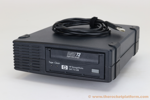 DW027A - HP DDS-5 External Tabletop USB Tape Drive