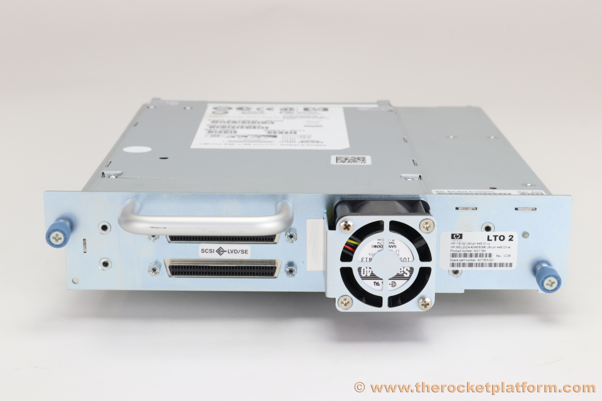 407353-001 - HP MSL 1/8 G2 MSL2024 MSL4048 LTO-2 SCSI Tape Drive