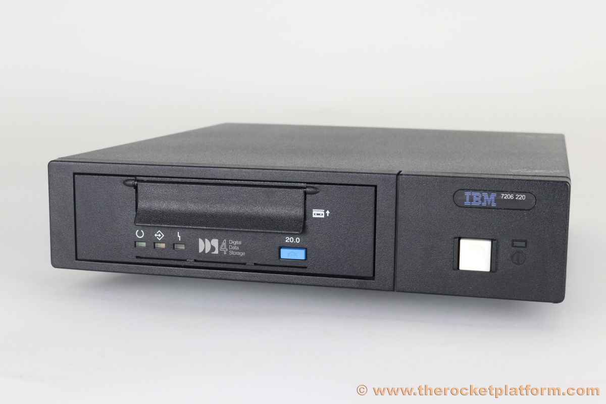 7206-220 - IBM DDS-4 External Tabletop SCSI Tape Drive